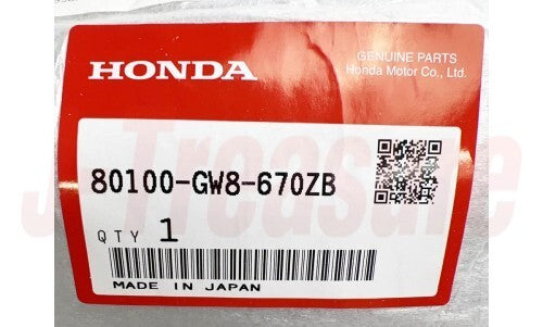 HONDA Z50R 1995-1999 Genuine Rear Cowl (SHASTA WHITE) 80100-GW8-670ZB OEM
