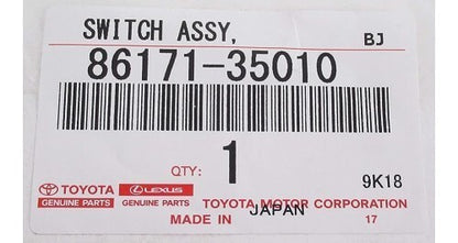 TOYOTA FJ CRUISER GSJ1# 07-11 Genuine Sub Woofer Speaker Switch 86171-35010 OEM