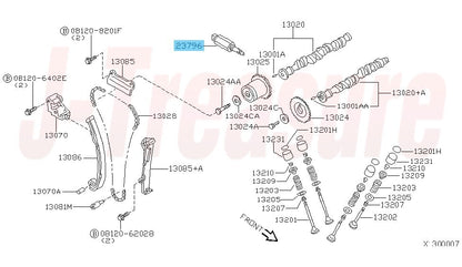 NISSAN SENTRA B15U 00-03 Genuine Valve Timing Solenoid Valve 23796-4M70A OEM