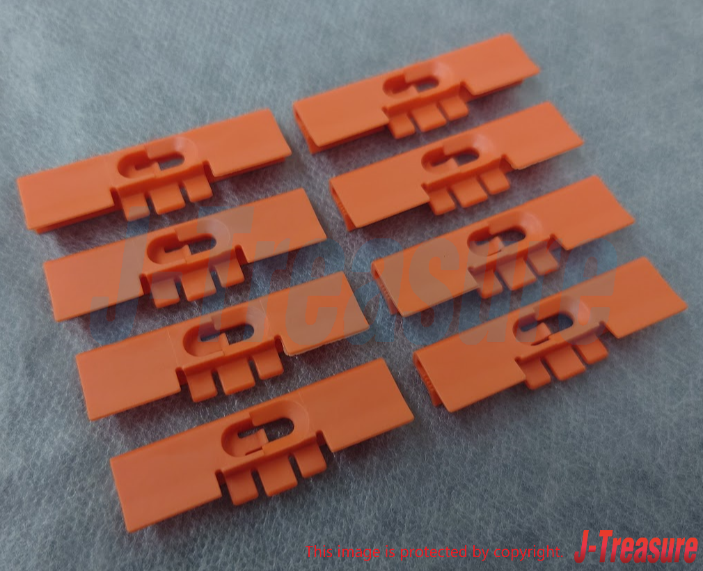 HONDA CIVIC CR-X DEL SOL INTEGRA Genuine Front Windshield Side Molding Clip 8set