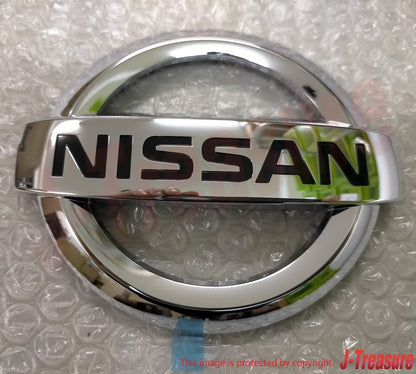 NISSAN FAIRLADY Z 350Z 370Z WINGROAD Genuine Front Chrome Emblem Badge OEM