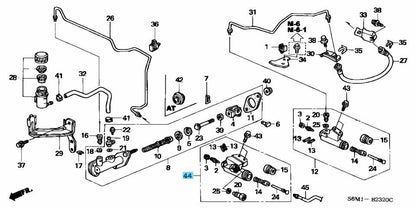 HONDA ACURA RSX 05-06 DC5 Genuine Clutch Slave Cylinder Assy 46930-S6M-003 OEM