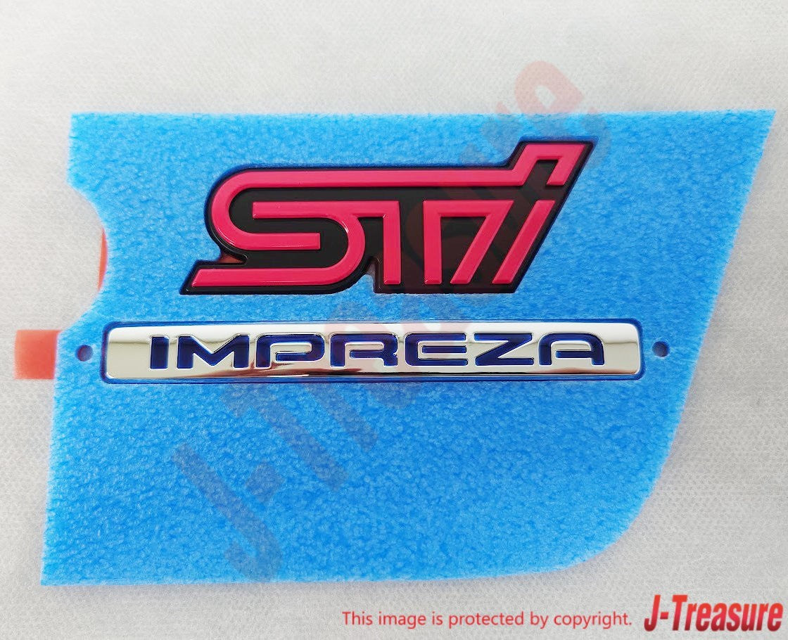 SUBARU IMPREZA STI GDB 06-07 Genuine Letter Mark Rear STI Emblem 93073FE800 OEM