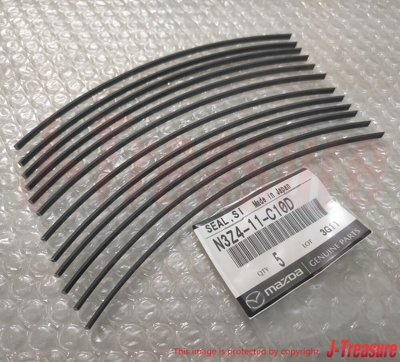 MAZDA RX-8 SE3P 03-11 Genuine Rotary Engine Side Seal N3Z4-11-C10D x12 Set OEM