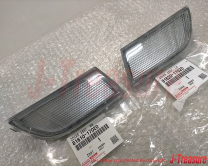 TOYOTA MR2 SW20 SW20L Genuine Front Clearance Lamp Right & Left Clear Lens OEM