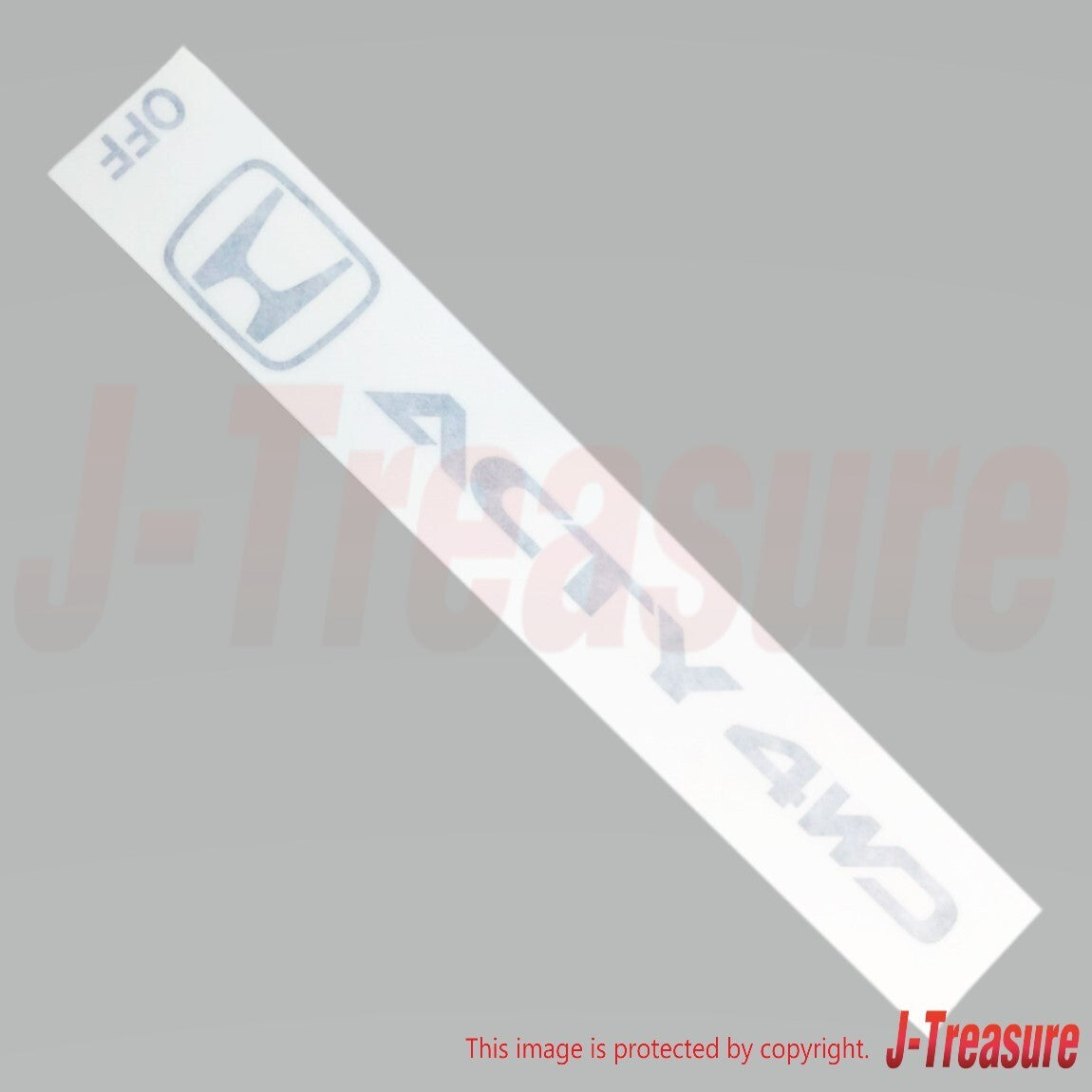HONDA ACTY TRUCK HA7 Genuine Rear Sticket 75747-SJ8-000ZD OEM
