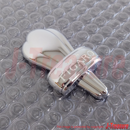 NISSAN FIGARO FK10 1991-1992 Genuine Front Hood Ornament Emblem 62890-37B00 OEM