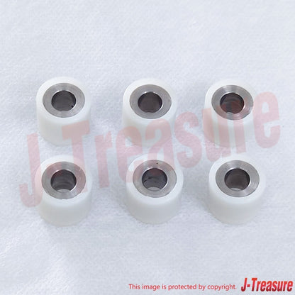 SUZUKI QUADSPORT LT80 1987-2006 Genuine Movable Drive Face Roller x6 Set OEM