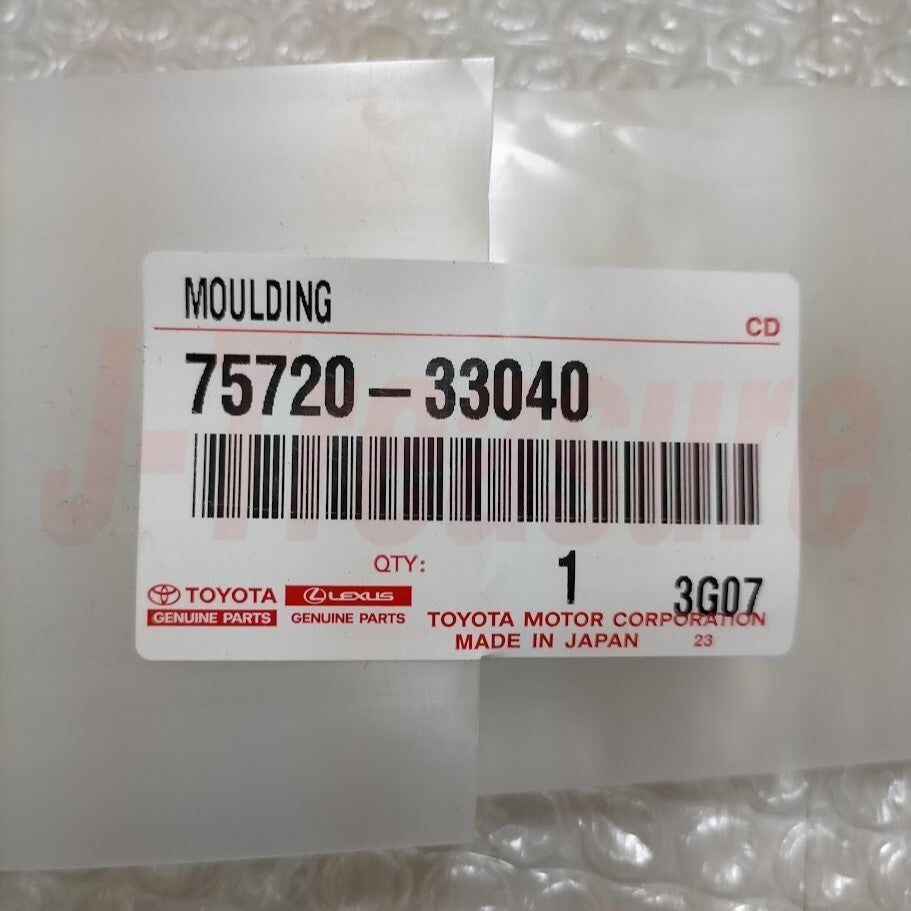 TOYOTA CAMRY MCV20 1997-2001 Genuine Front Door Belt Moulding LH 75720-33040 OEM