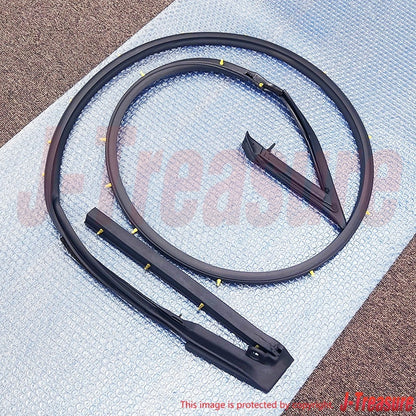 NISSAN 300ZX Z32 90-96 Genuine Front Door Weatherstrip 2-Seater RH & LH Set OEM