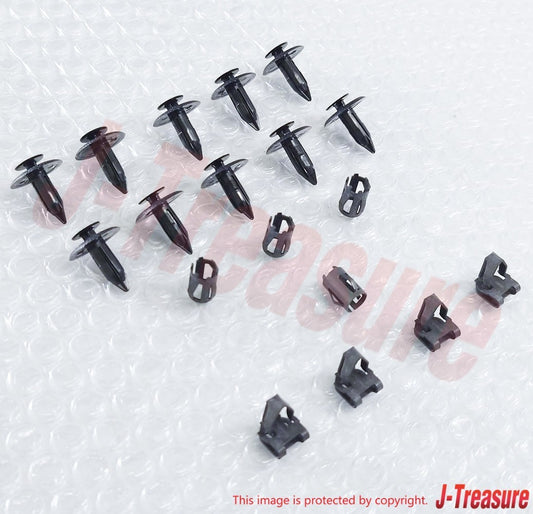MAZDA RX-7 FD3S Genuine Rear Trunk Trim Fastener & Clip Set OEM
