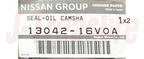NISSAN SKYLINE R32 R33 R34 GT-R Genuine Camshaft Oil Seal 13042-16V0A x2 Set OEM