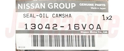 NISSAN SKYLINE R32 R33 R34 GT-R Genuine Camshaft Oil Seal 13042-16V0A x2 Set OEM