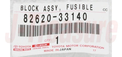 TOYOTA CAMRY (HYBRID) AXVH7# '18-24 Genuine Fusible Link Block Assy 82620-33140