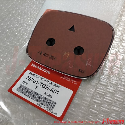 HONDA CIVIC Type R FK8 2017-2019 Genuine Rear Red Emblem 75701-TGH-A01 OEM