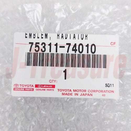 TOYOTA SCION iQ NGJ10L 12-15 Genuine Front Bumper Emblem "N" 75311-74010 OEM JDM