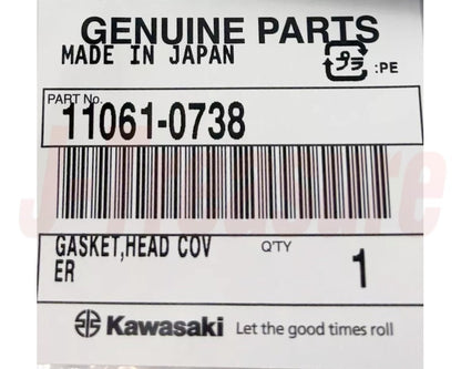 KAWASAKI NINJA ZX-14R ZX1400 12-23 Genuine Head Cover & Hole Gasket(x4) Set OEM