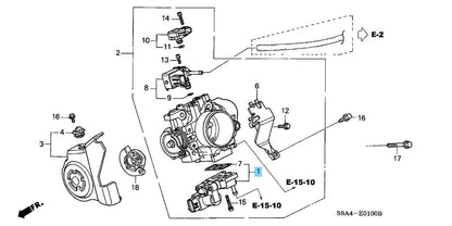 HONDA CR-V RD# 02-04 Genuine Idle Speed Air Control Valve 16022-PPA-A11 OEM