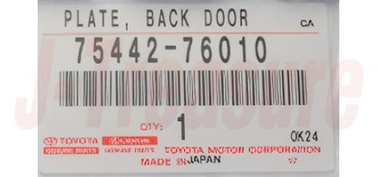 LEXUS CT200h ZWA10 2011-2017 Genuine Back Door Name Emblem 75442-76010 OEM