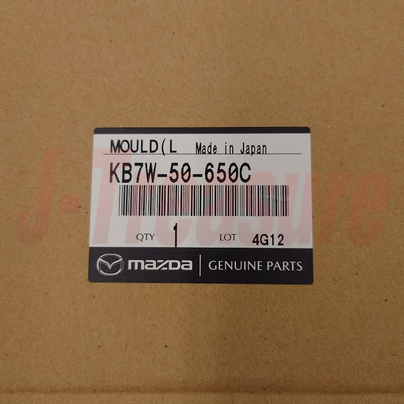 MAZDA CX-5 KF2P KF5P 17-23 Genuine left Belt Molding Window Trim KB7W-50-650C