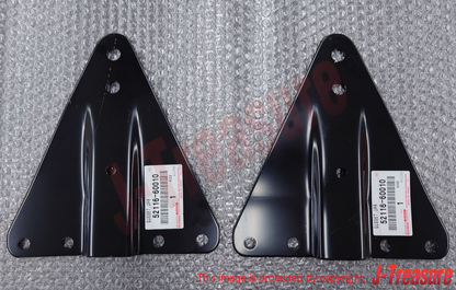 TOYOTA LAND CRUISER BJ40 FJ40 HJ45 Front Bumper Bracket 52116-60010 Set of 2 OEM