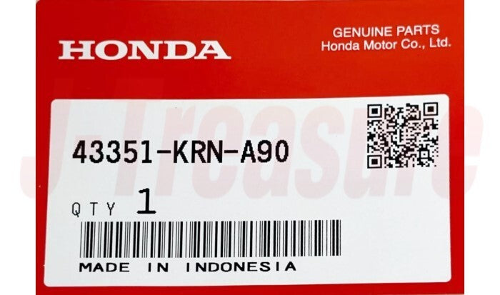 HONDA CRF250R CRF450R 15-24 Genuine Rear Brake Disk 43351-KRN-A90 OEM