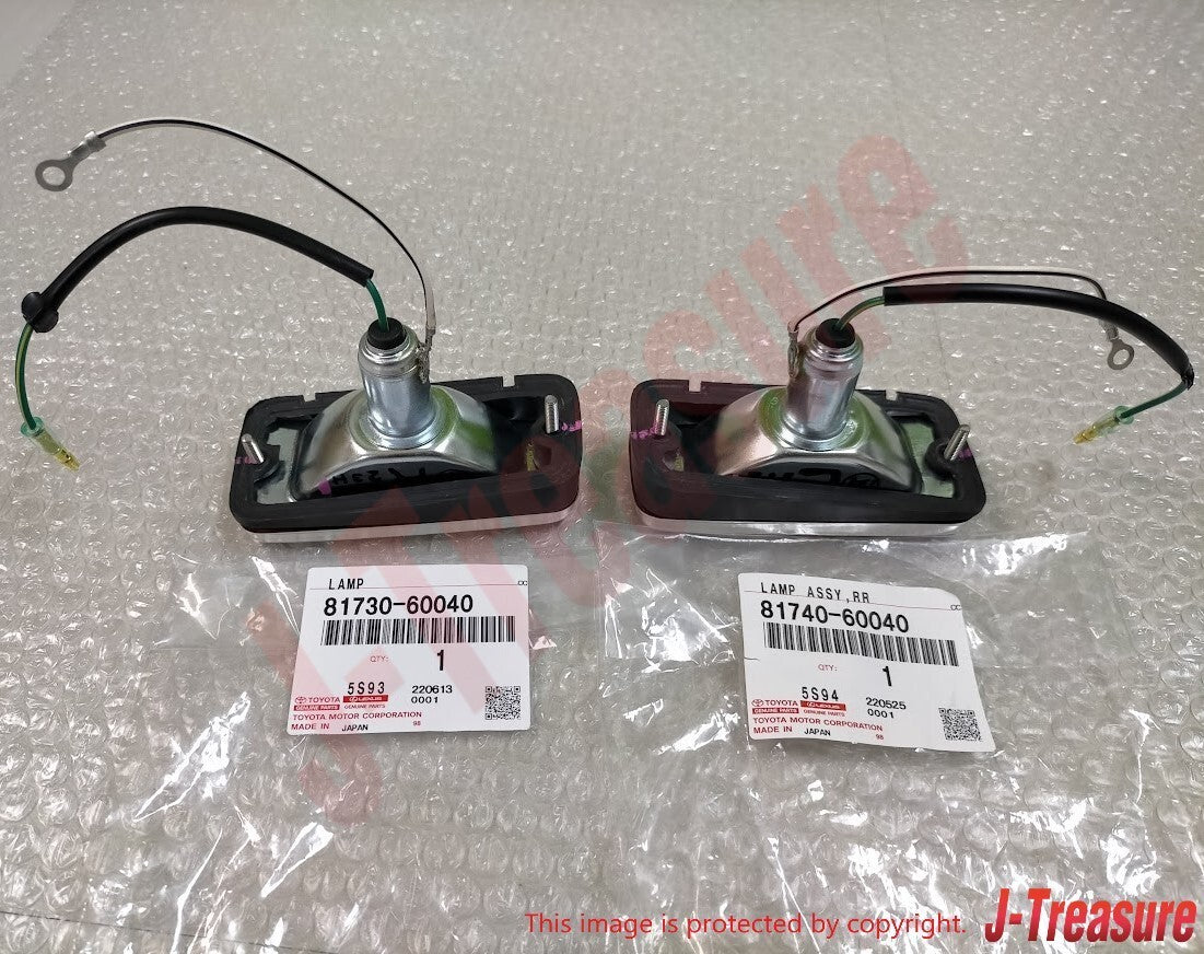 TOYOTA LAND CRUISER FJ40 FJ45 HJ45 Genuine Side Turn Signal Lamp RH & LH Set OEM