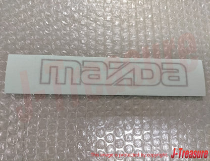 MAZDA MX-5 MIATA NA Genuine Fr/Ornament Decal Light Gray "MAZDA" NA04-51-711 14