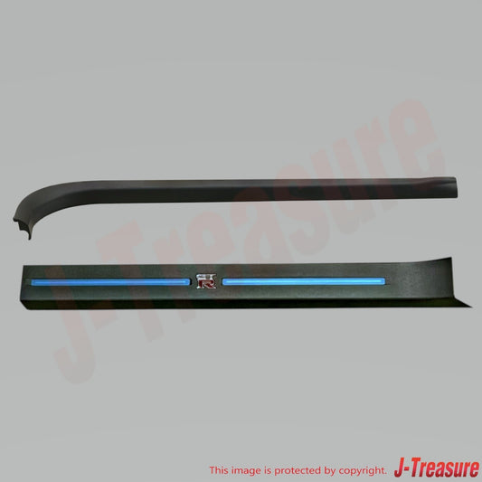 NISSAN GT-R R35 09-24 Genuine Front Kicking Plate & Outer Kicking Plate LH Set