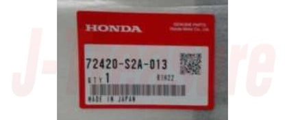 HONDA S2000 AP1 AP2 00-09 Genuine Front Pillar Molding ASSY RH 72420-S2A-013 OEM