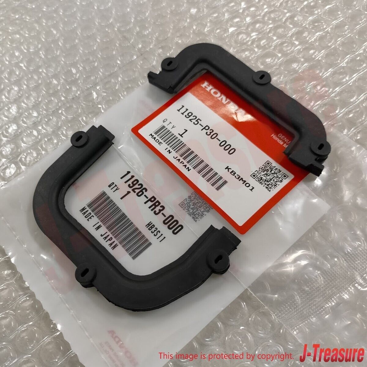 HONDA CR-V RD1 RD2 1997-2001 Genuine Timing Belt Cover Rubber Bracket Set OEM