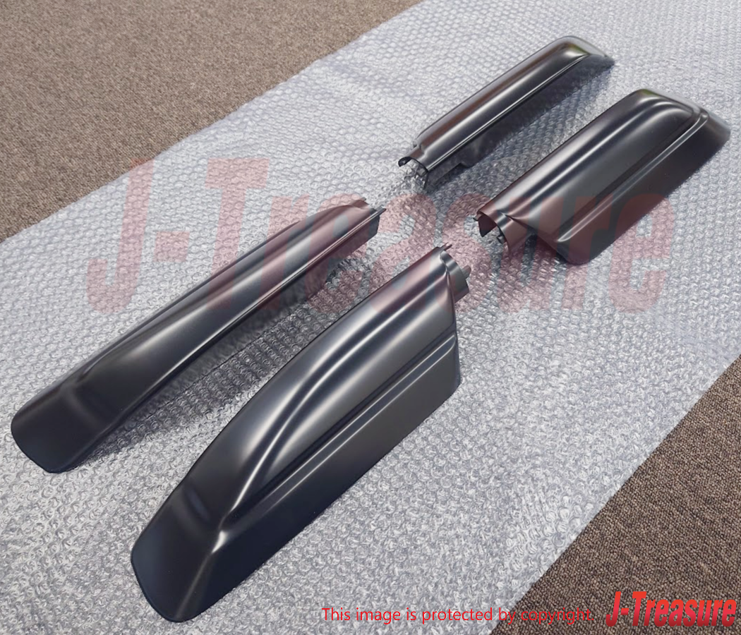 TOYOTA LAND CRUISER UZJ100 '03-07 Genuine Roof Rack Leg Cover Fr & Re RH LH Set