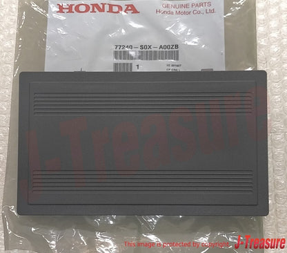 HONDA CIVIC Genuine Double Din Radio Block Off Delete Plate 77240-S0X-A00ZB OEM