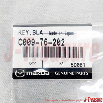 MAZDA ROADSTER MX-5 MIATA NA8C Genuine Secondary Blank Key C009-76-202 OEM