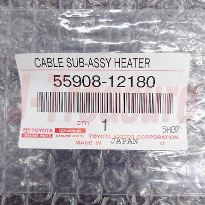 TOYOTA COROLLA AE86 84-85 Genuine Air Conditioning Control Cable 4piece set RHD
