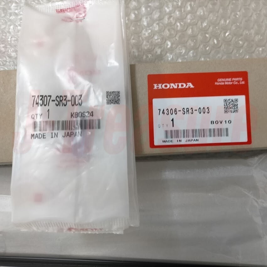 HONDA CIVIC 92-95 3D Hatchback Genuine Roof Side Molding RH & LH & 8Clip Set OEM