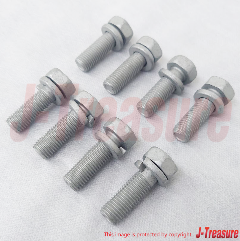 SUBARU IMPREZA WRX STi Genuine Brembo Caliper Mounting Bolt x8 Set 901120103 OEM