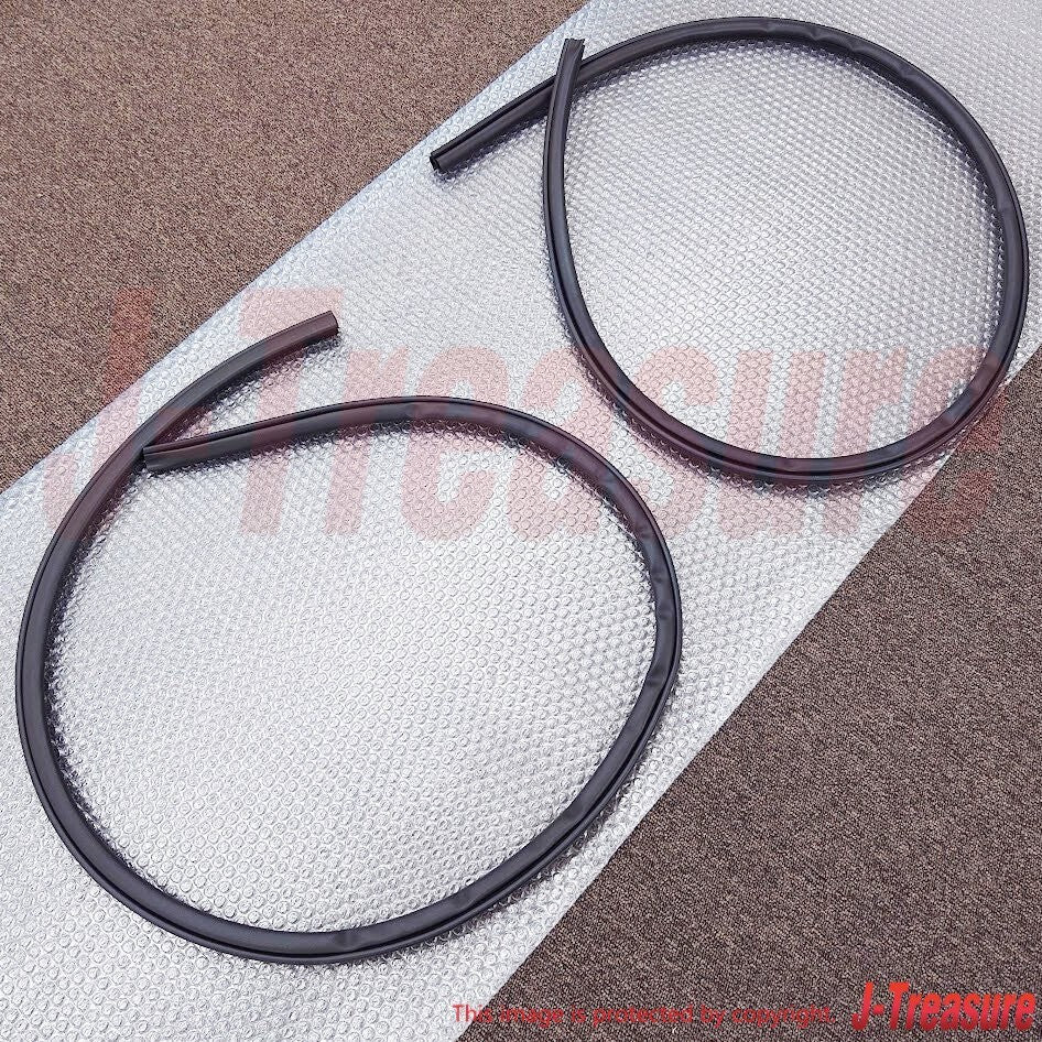 TOYOTA SUPRA JZA80 93-98 Genuine Front Door Weatherstrip Opening Trim RL Set OEM