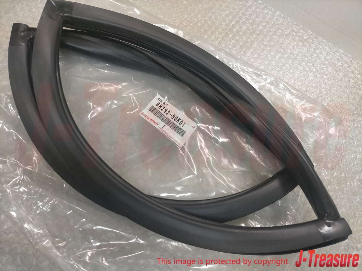 TOYOTA LAND CRUISER 70 Genuine Back Door Glass Weatherstrip 68292-90K01 LH OEM