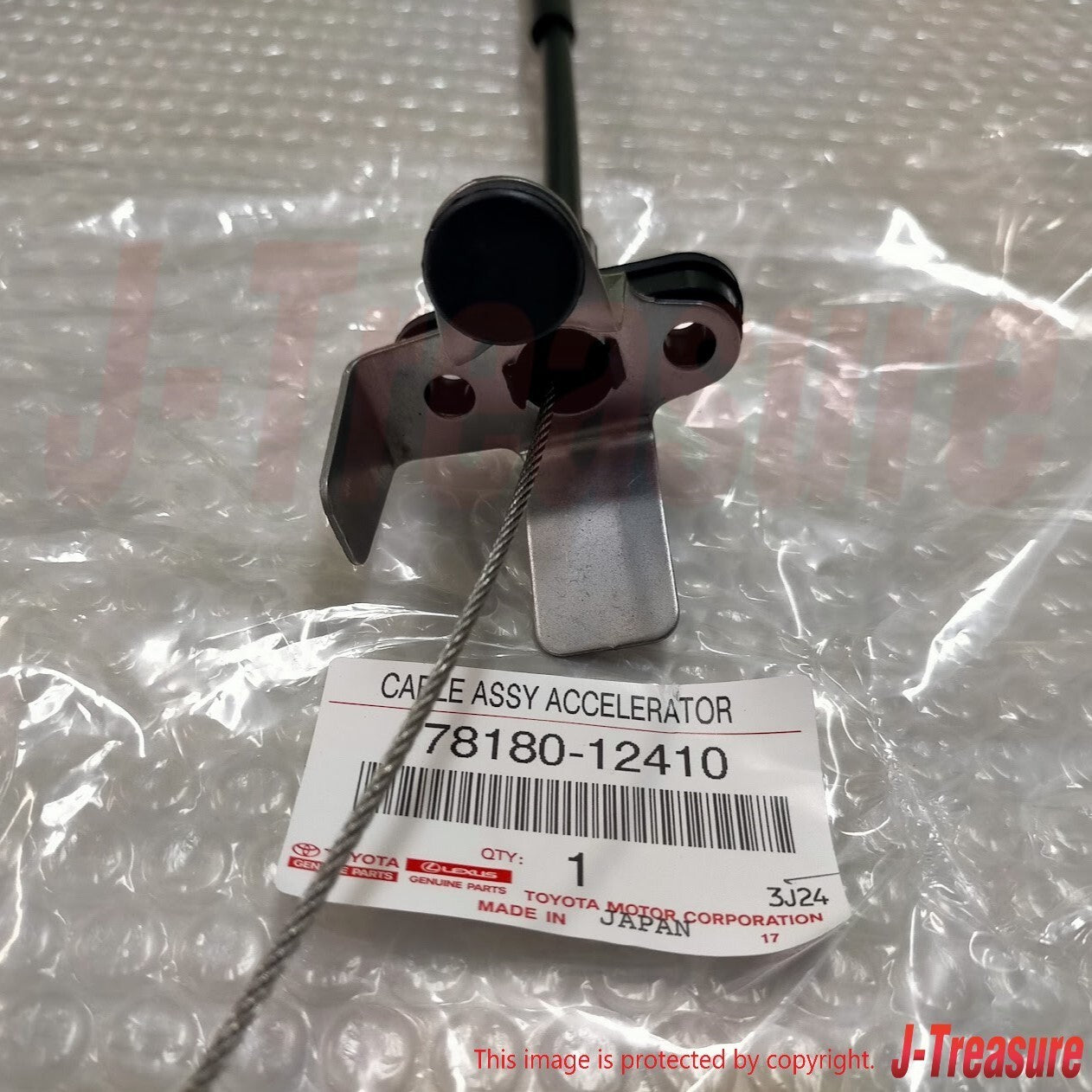 TOYOTA LEVIN TRUENO AE86 RHD Genuine Accelerator Throttle Cable 78180-12410 OEM