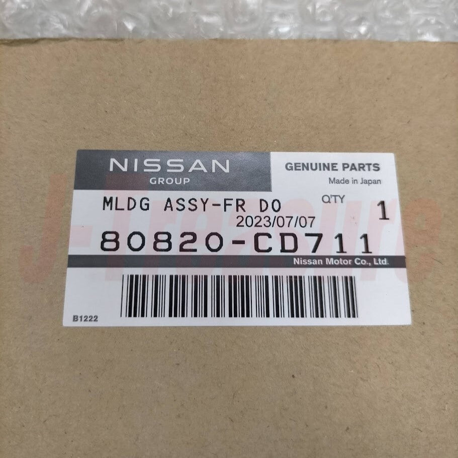 NISSAN 350Z FAIRLADY Z Z33 03-08 Genuine Molding Assy Front Door Outside Set OEM