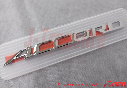 HONDA ACCORD CL7 CL8 CL9 Genuine Rear "ACCORD" Emblem Budge 75722-SEA-003 OEM