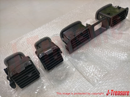 TOYOTA LAND CRUISER 95-97 LX450 LHD Genuine Air Vents Register Assy Set OEM