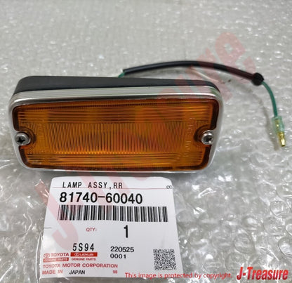 TOYOTA LAND CRUISER FJ40 FJ45 HJ45 Genuine Side Turn Signal Lamp RH & LH Set OEM