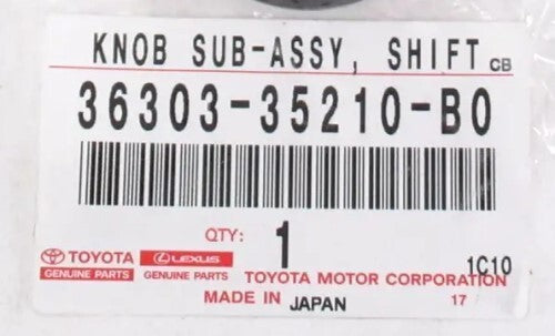 TOYOTA FJ CRUISER GSJ15 07-14 Genuine A/T & Transfer Shift Lever Knob Set OEM