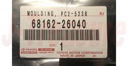 TOYOTA HIACE KDH220 '05-20 Genuine Front Door Glass Outer Weatherstrip R & L set