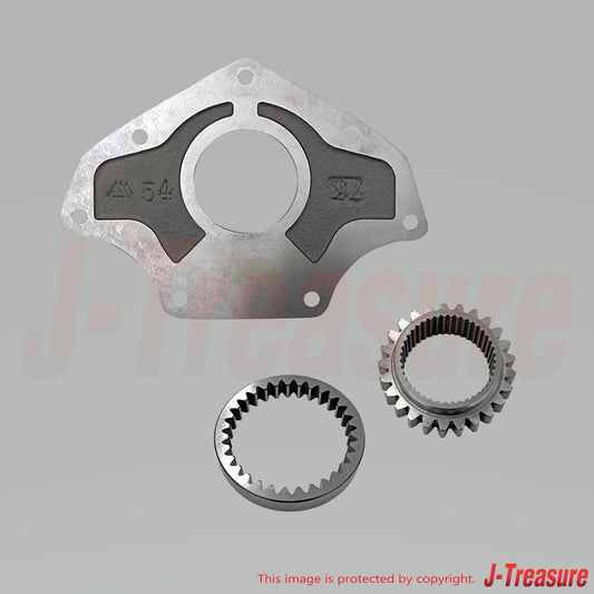 TOYOTA LAND CRUISER BJ70LV 1985-1987 Genuine Oil Pump Cover & Drive Gear Set OEM