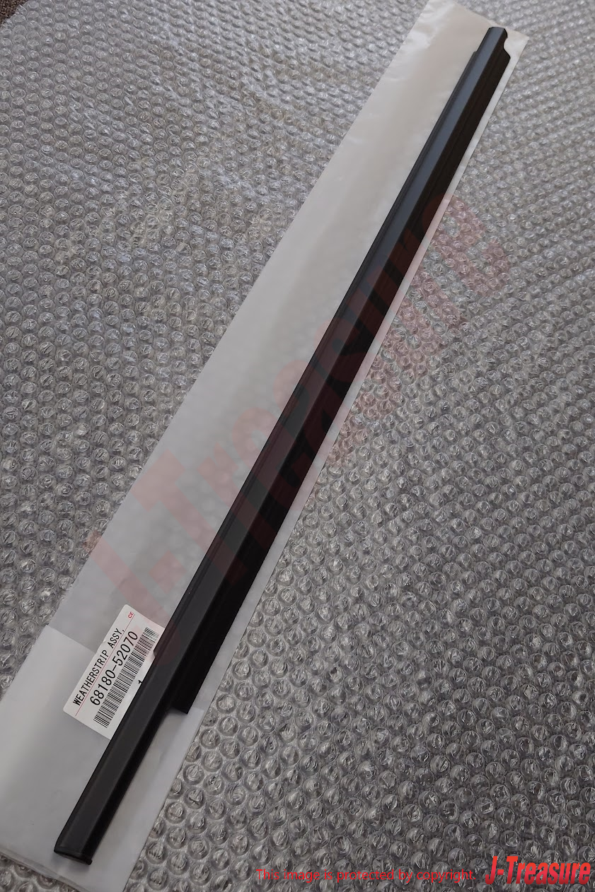 TOYOTA SCION xA NCP61 04-06 Genuine Fr/R Door Glass Outer Weatherstrip RH LH Set