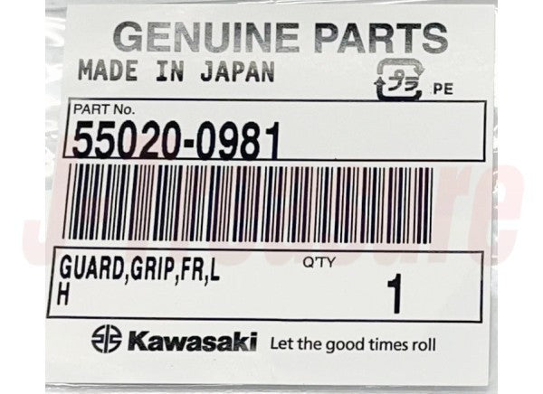 KAWASAKI NINJA 1000SX '20-24 Genuine Grip Stay Guard RH(F & R) & LH(F & R) Set