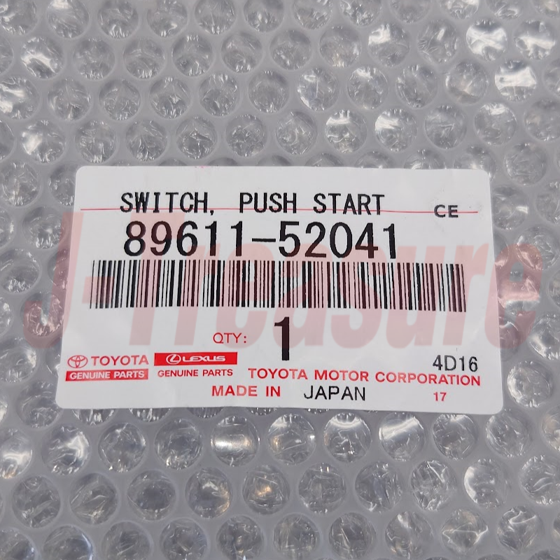 TOYOTA GAZOO RACING GR SPORTS 86 ZN6 VITZ NCP131 Genuine Parts Push Start Switch